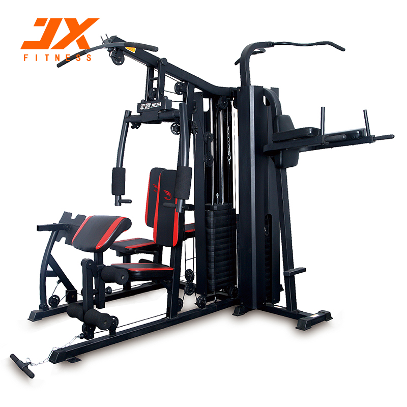 军霞（JUNXIA）JX-1125N 综合训练器五人站家用商用健身器材大型力量器械套装