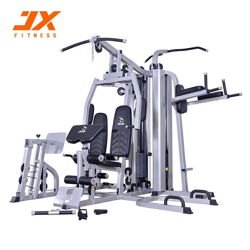 军霞JX-1600 综合训练器六人站大型力量器械