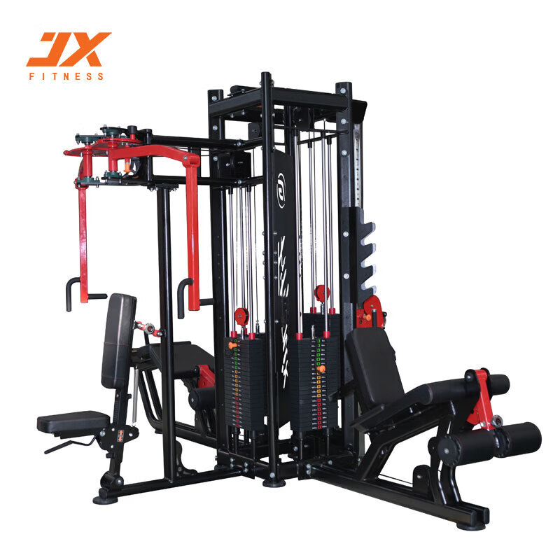 军霞（JUNXIA）JX-3049四人站综合训练器商用多功能健身房健身器材