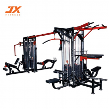 军霞JX-3050八人站综合训练器商用多功能健身房健身器材